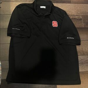 NC state Wolfpack Columbia sportswear Company Polo shirt S Omni-Shade size S